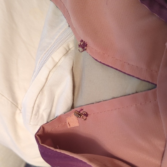 For Love and Lemons Cleo Floral Maxi dress in Violet size M - Picture 8 of 8